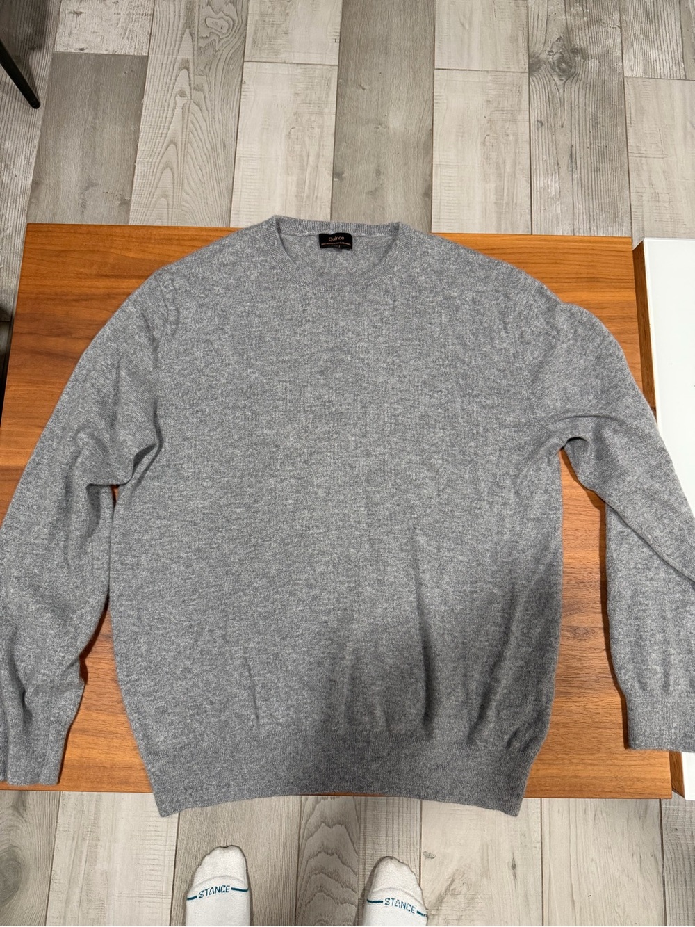 Quince Mongolian Cashmere Crewneck Sweater Size XL